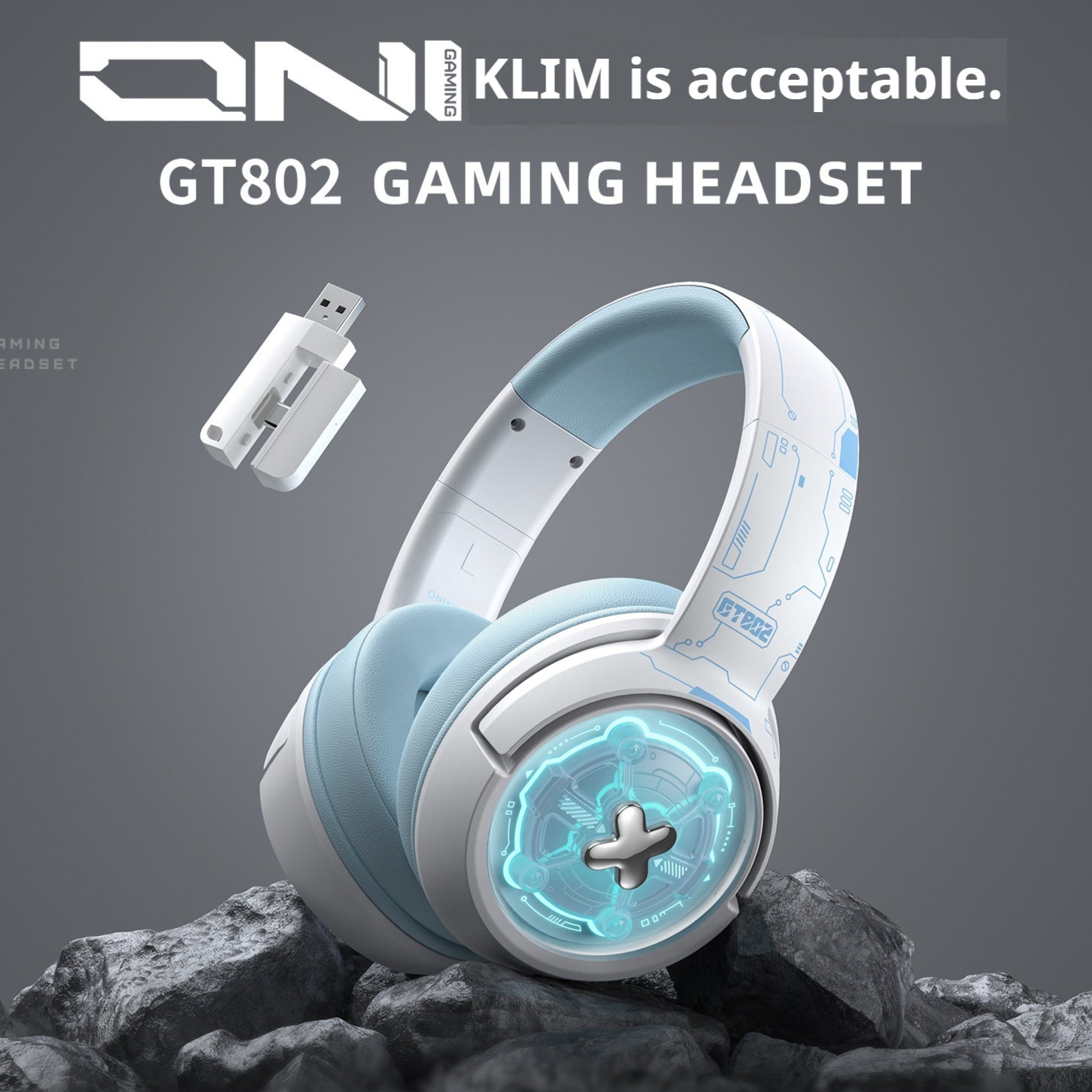 Wireless Gaming Headset for PC gaming