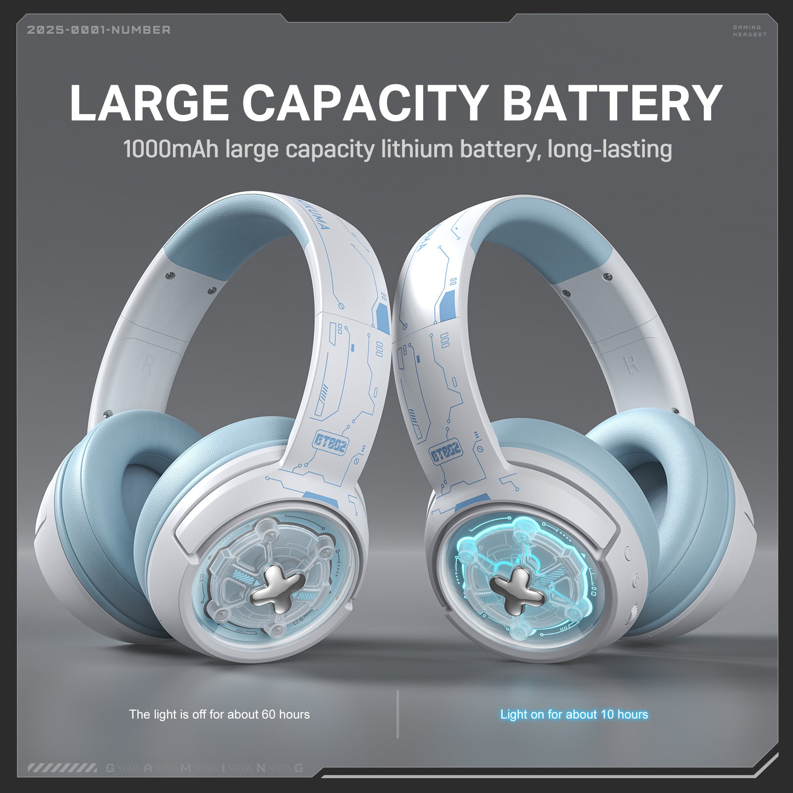Wireless Gaming Headset Bluetooth connection